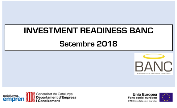 Investment Readiness (setembre 2018)