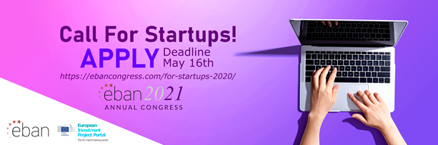Sign up now to Pitch at EBAN’s 2021 Congress!
